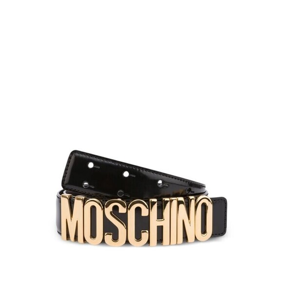 Moschino Silk And Nylon Black Belt - NWT